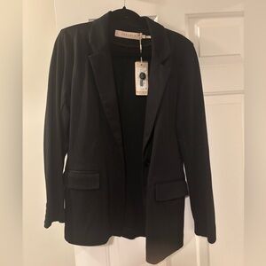 NWT ESQUALO Black Women's Blazer Size 6US 36EU